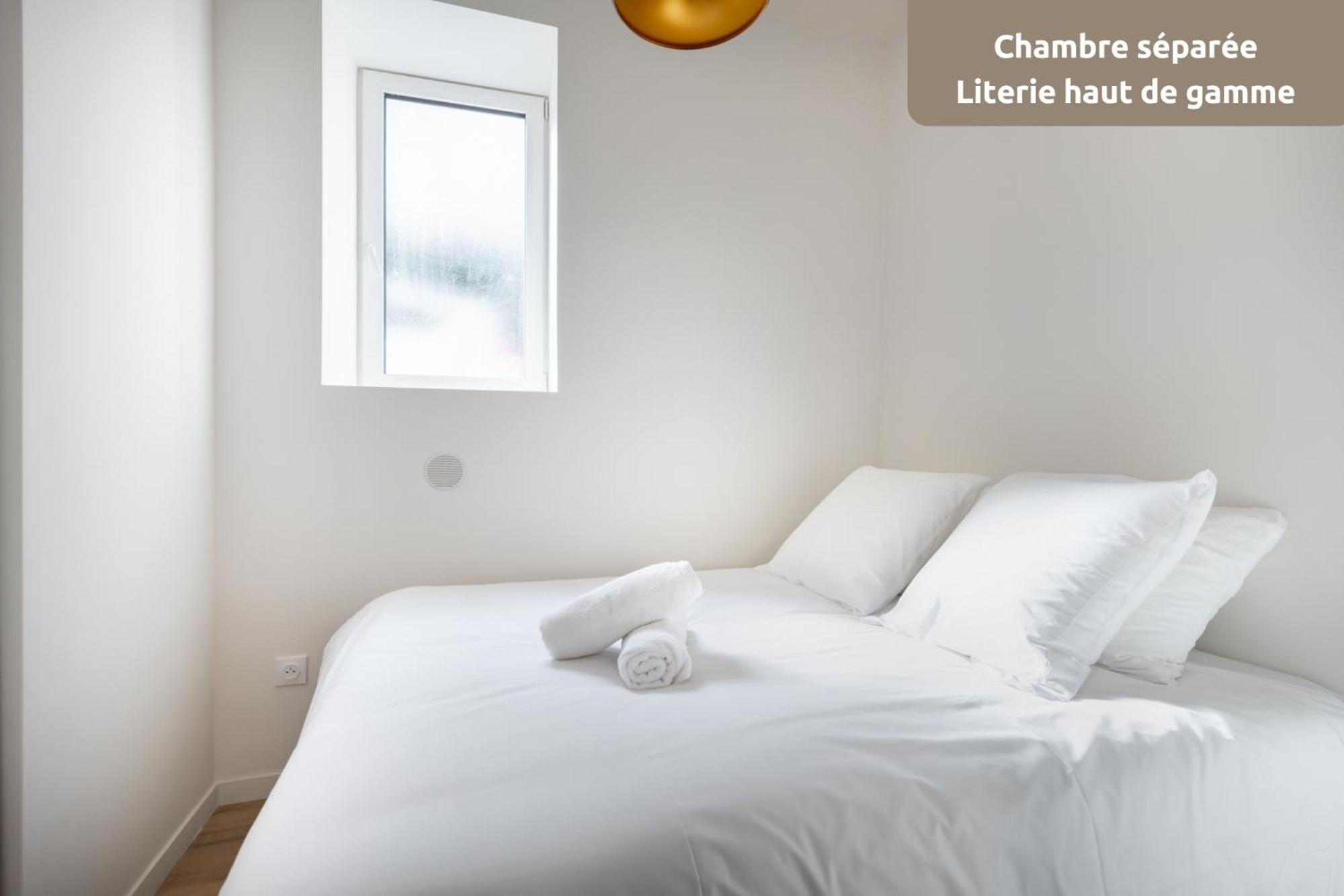 Romarin * Lumineux * Linge Hotelier * Fibre * Confort La Destrousse Exterior foto
